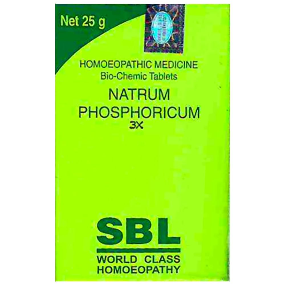 SBL Natrum Phosphoricum Biochemic Tablet 3X