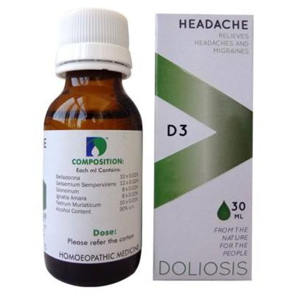 Doliosis D3 Headache Drop