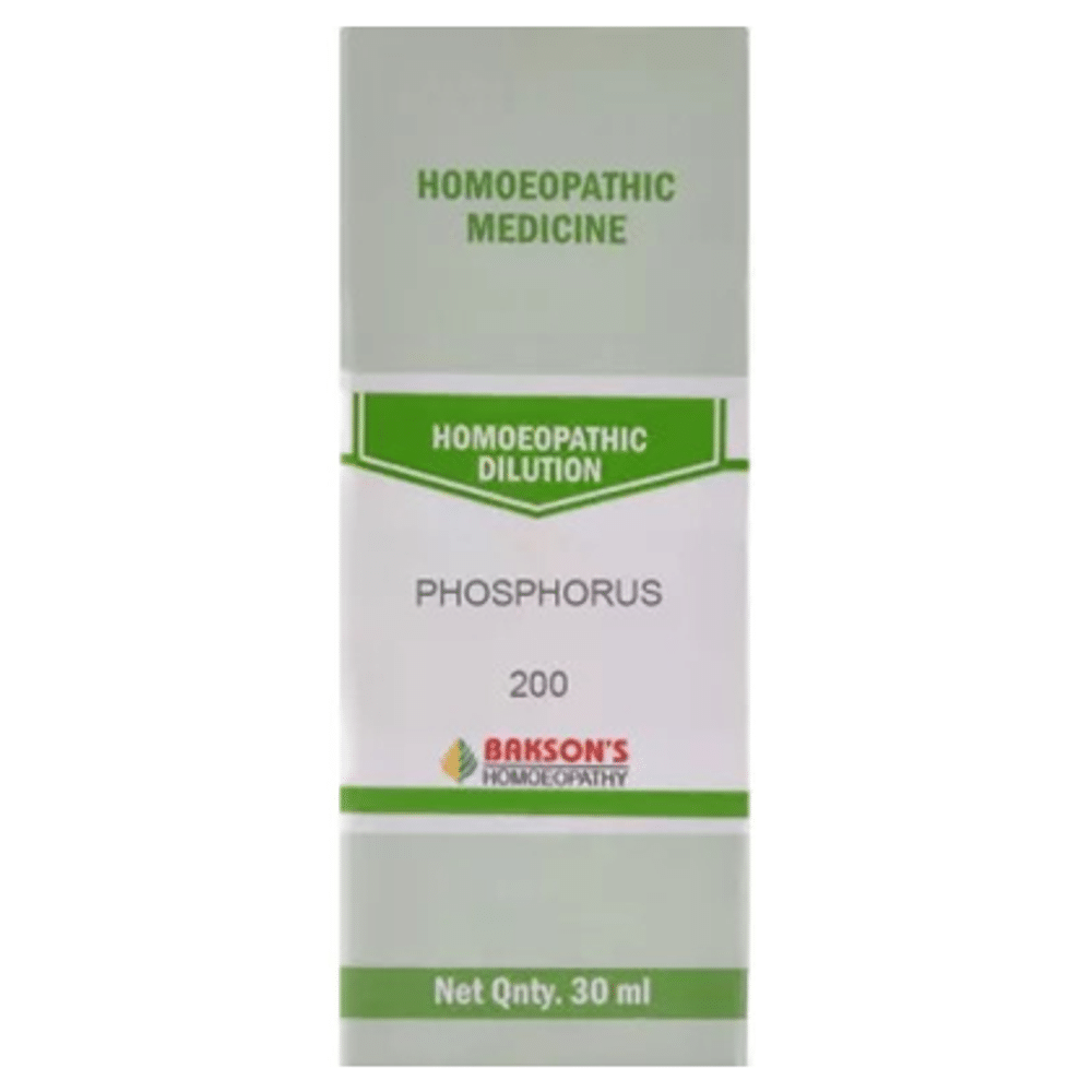 Bakson's Homeopathy Phosphorus Dilution 200 CH