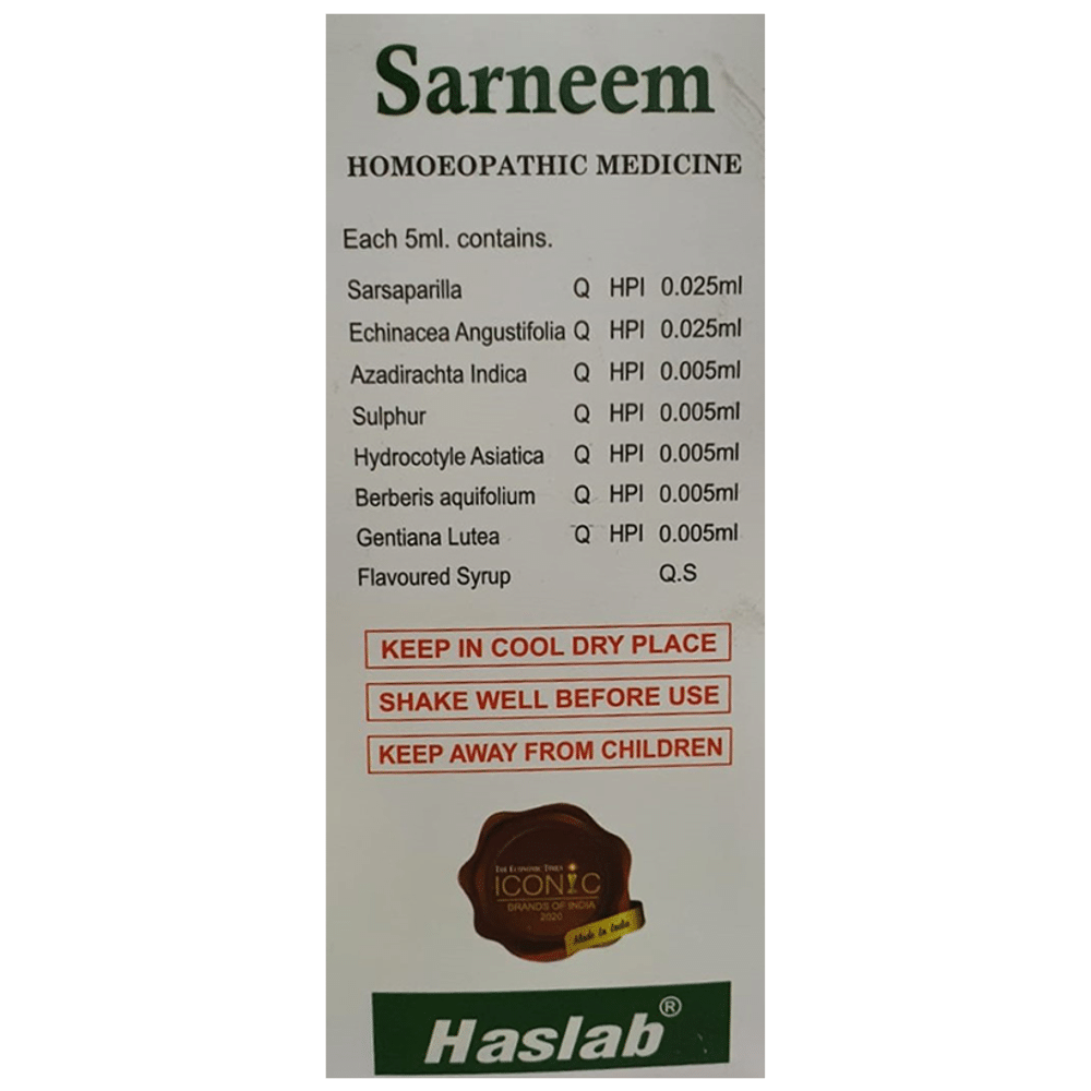 Haslab Sarneem Syrup