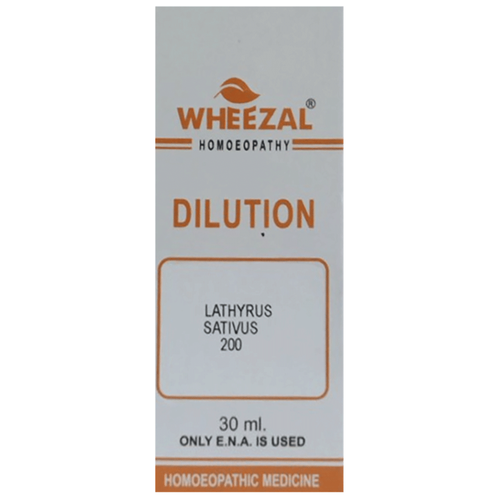 Wheezal Lathyrus Sativus Dilution 200