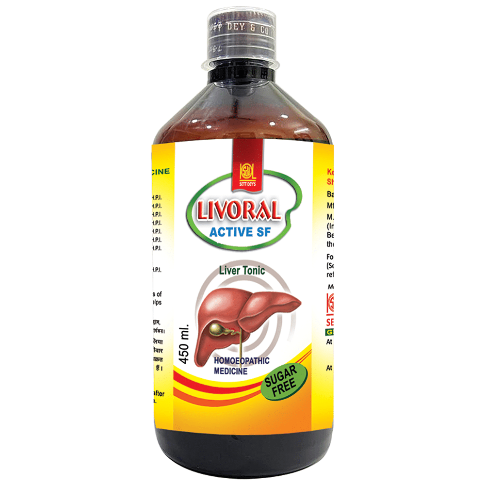 Sett Dey Livoral Sugar Free  Syrup