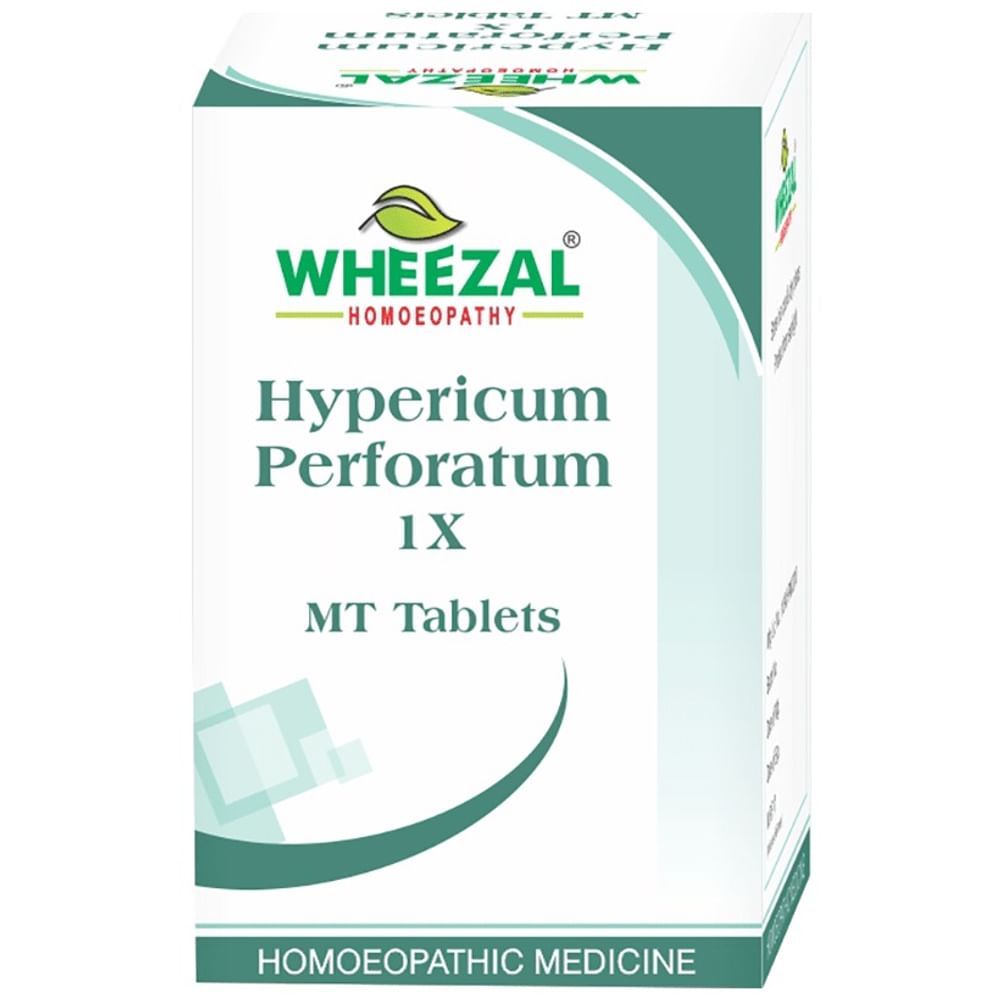 Wheezal Hypericum Perforatum 1X MT Tablet