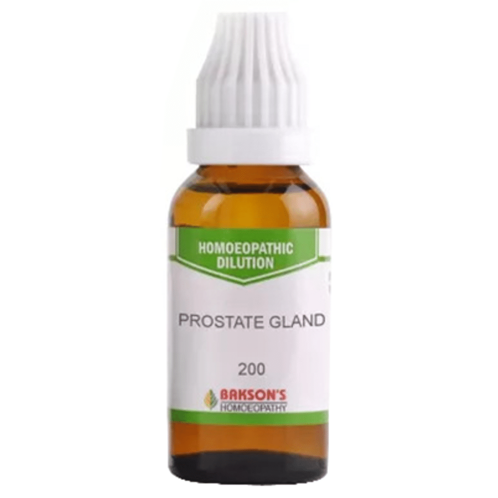 Bakson's Homeopathy Prostate Gland Dilution 200