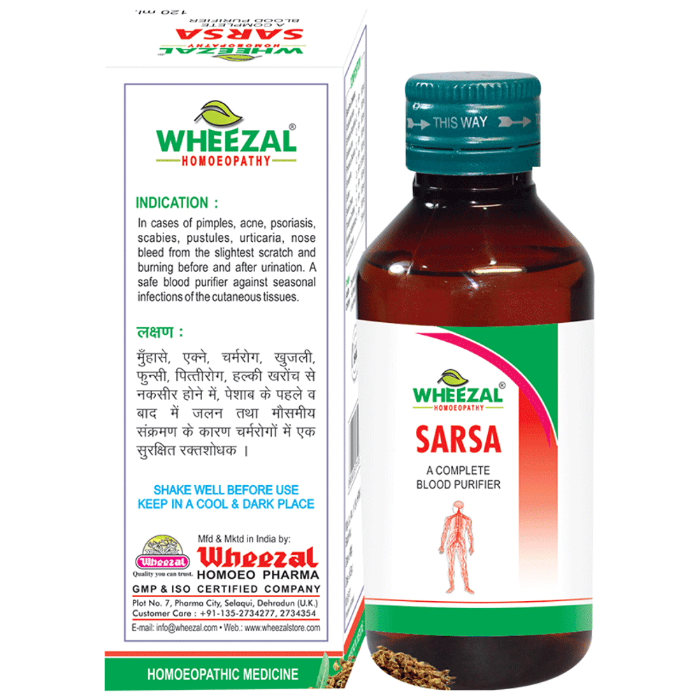 Wheezal Sarsa Syrup