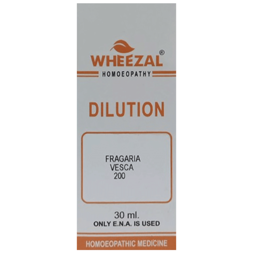 Wheezal Dilution Fragaria Vesca 200