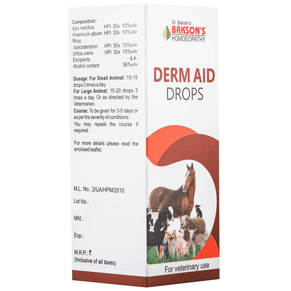 Bakson's Homeopathy Derm Aid Drop