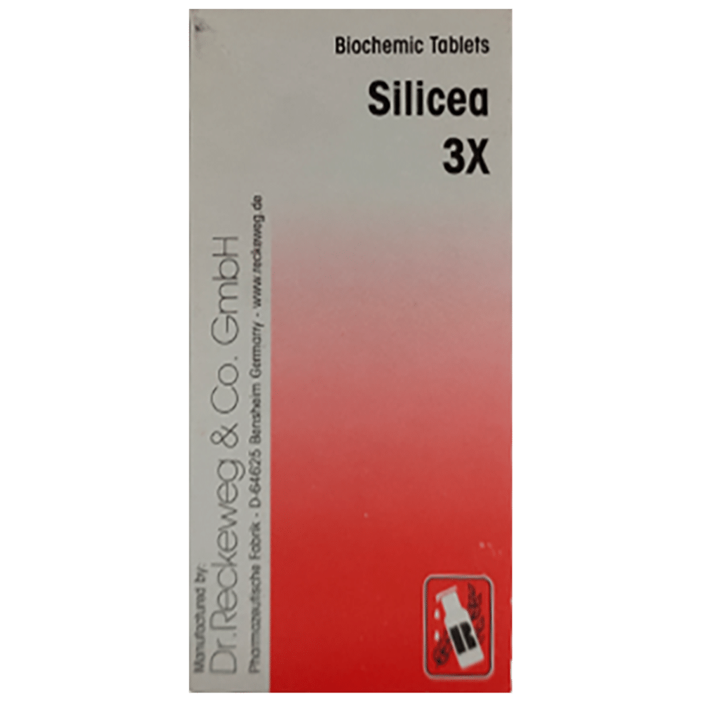 Dr Reckeweg &Co.gmbH Silicea (20gm Each) Biochemic Tablet 3X