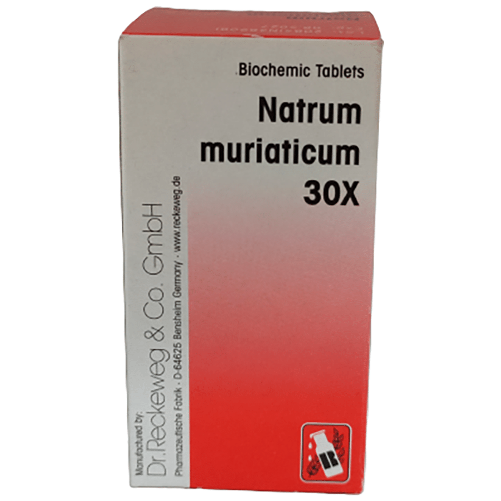 Dr Reckeweg &Co.gmbH Natrum Muriaticum Biochemic Tablet 30X