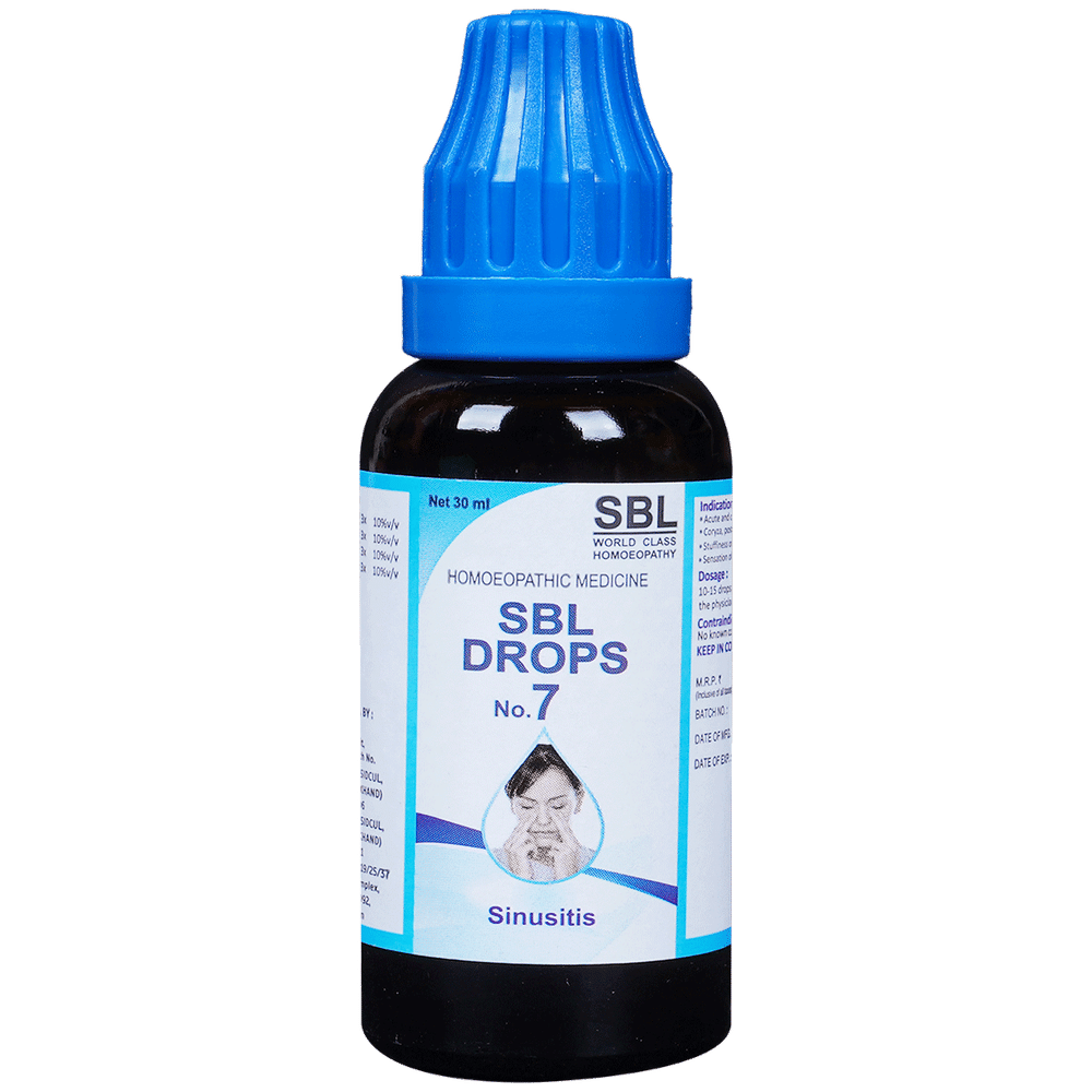 SBL Drops No. 7 (For Sinusitis)