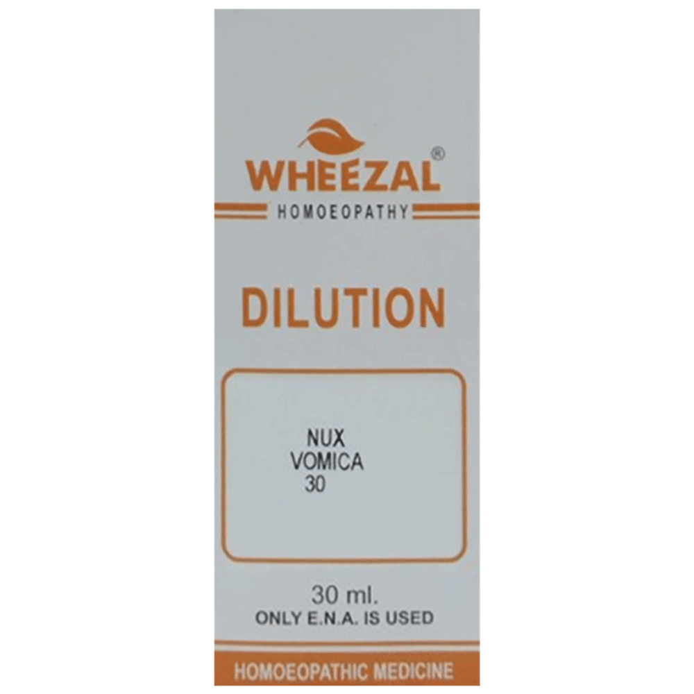 Wheezal Nux Vomica Dilution 30