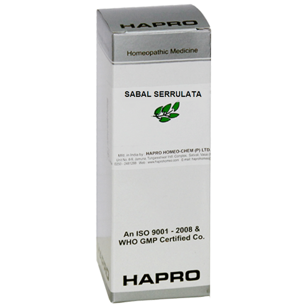 Hapro Sabal Serrulata Mother Tincture Q