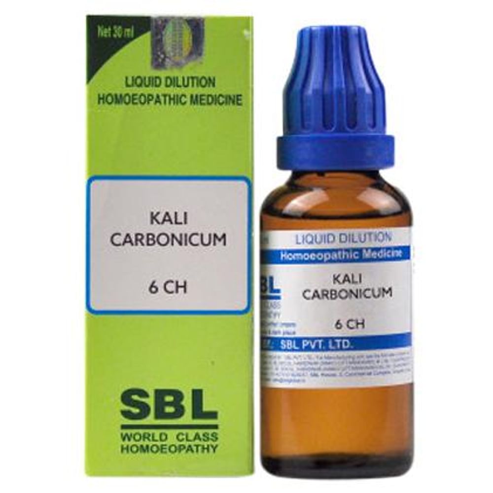 SBL Kali Carbonicum Dilution 6 CH