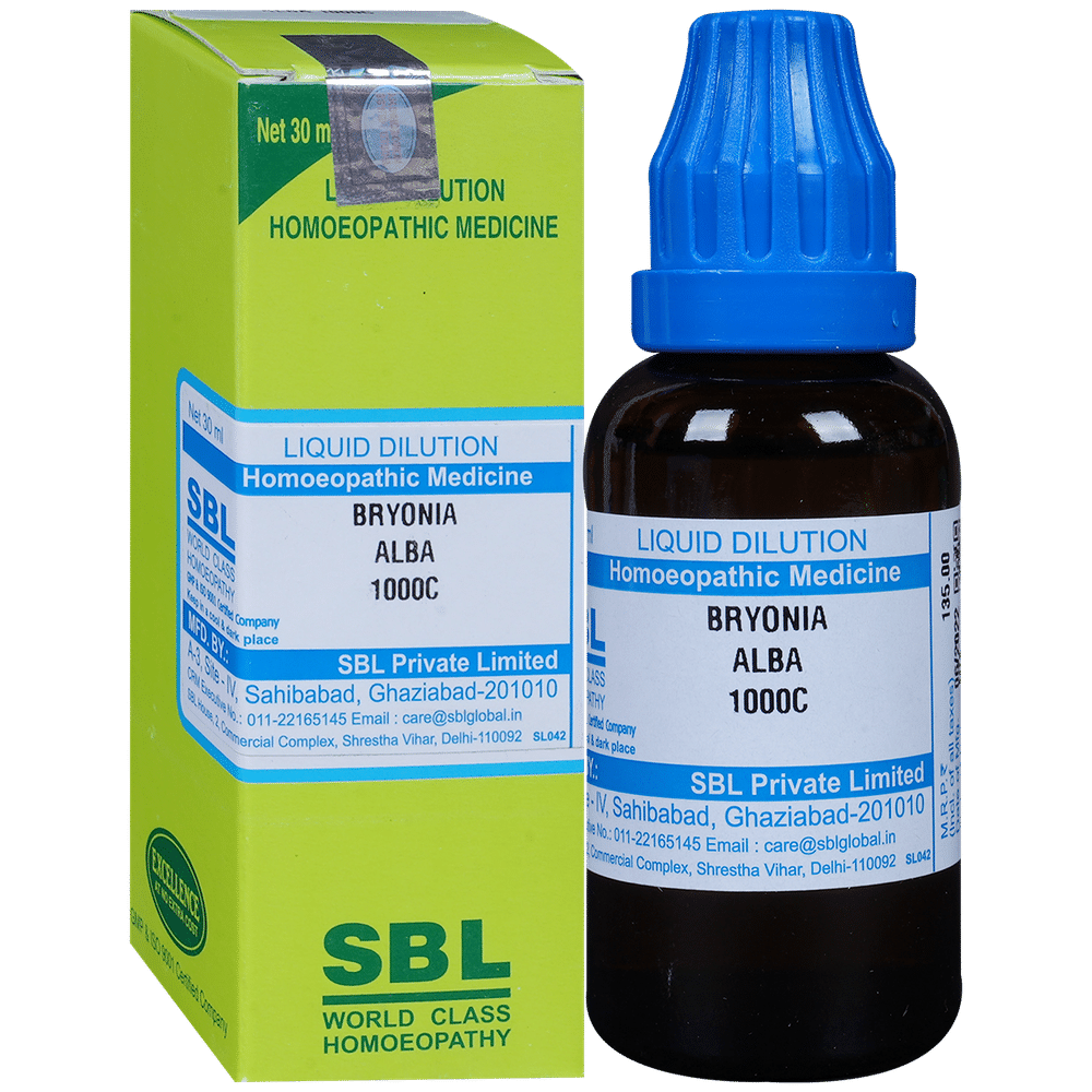 SBL Bryonia Alba Dilution 1000 CH