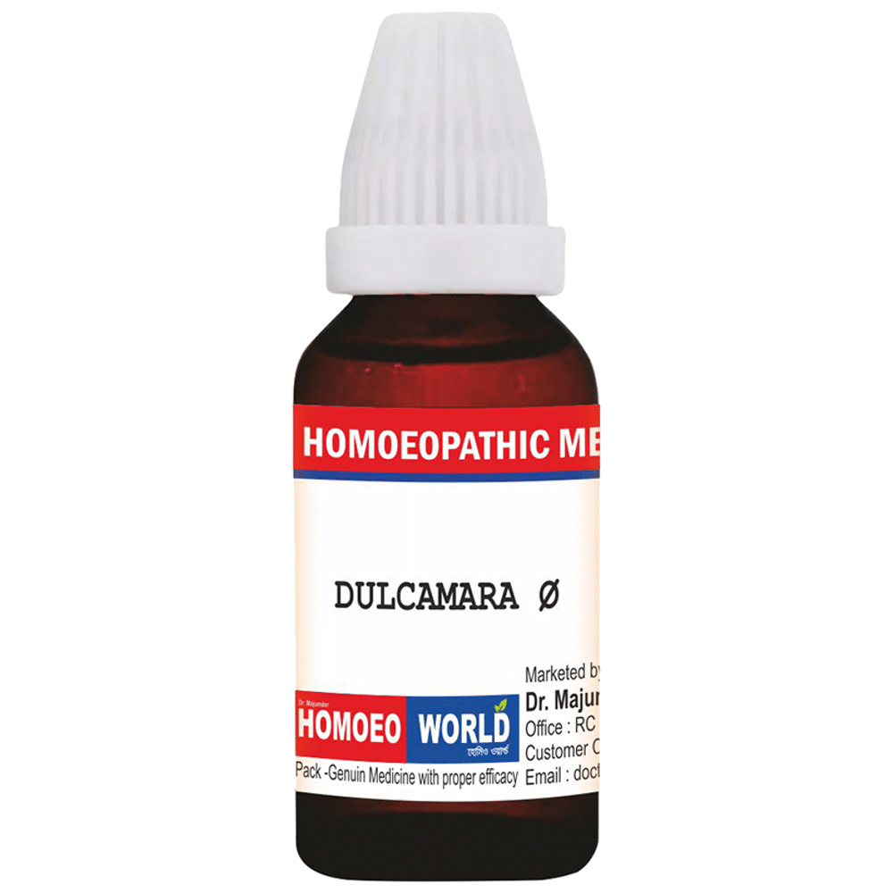 Dr. Majumder Homeo World Dulcamara Mother Tincture (30ml Each) Q