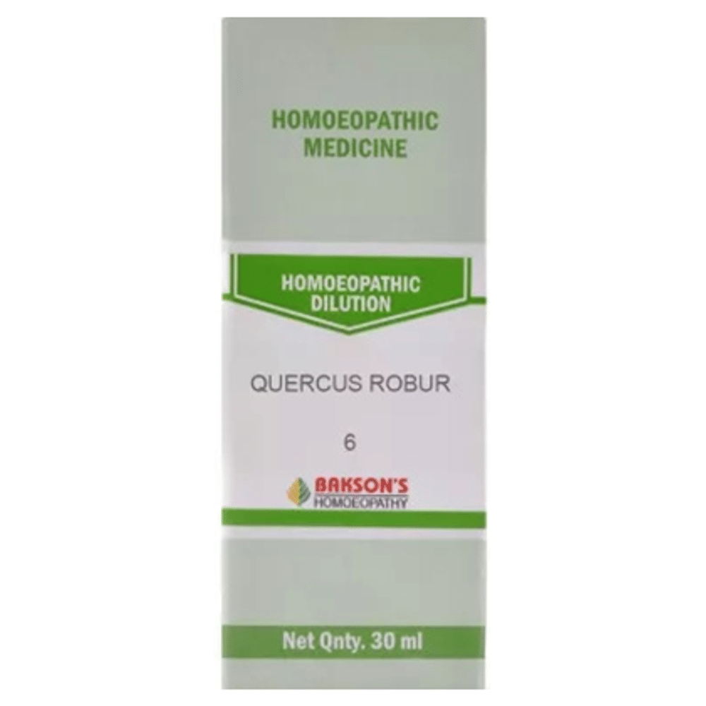 Bakson's Homeopathy Quercus Robur Dilution 6 CH