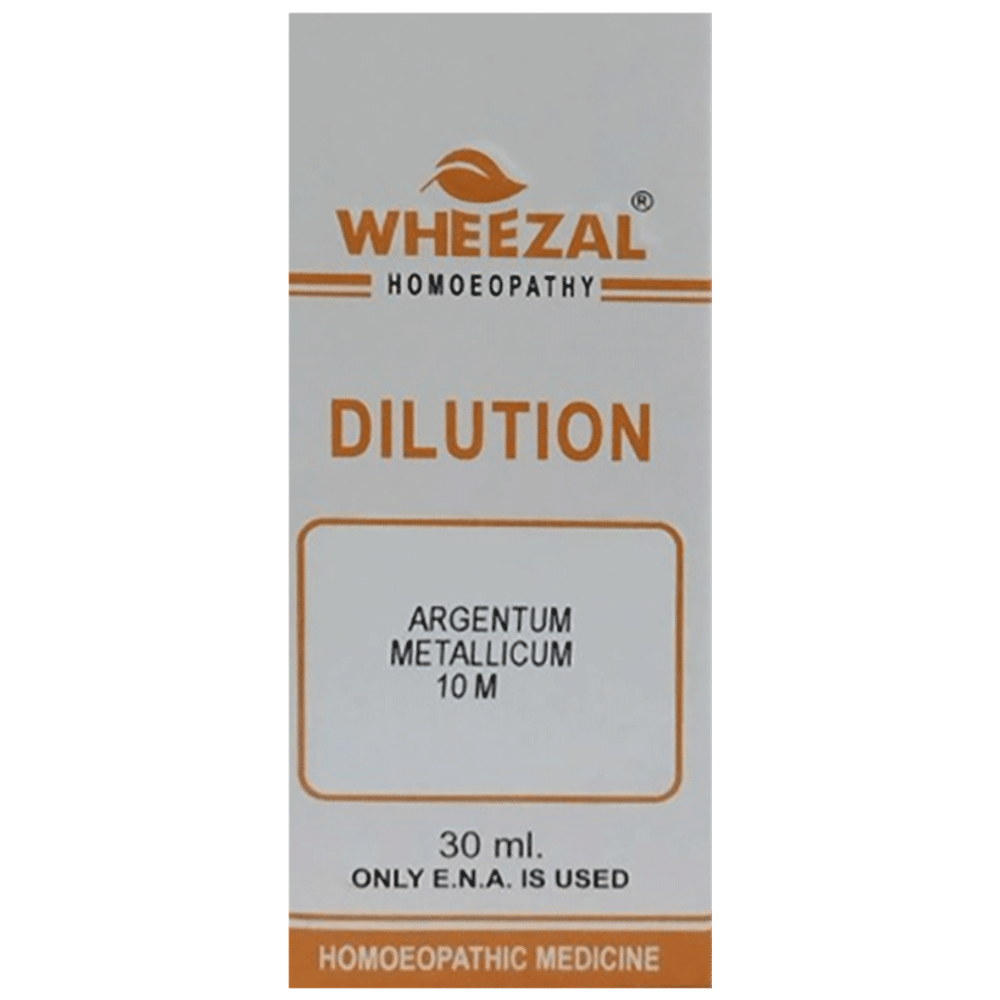 Wheezal Argentum Metallicum Dilution 10M