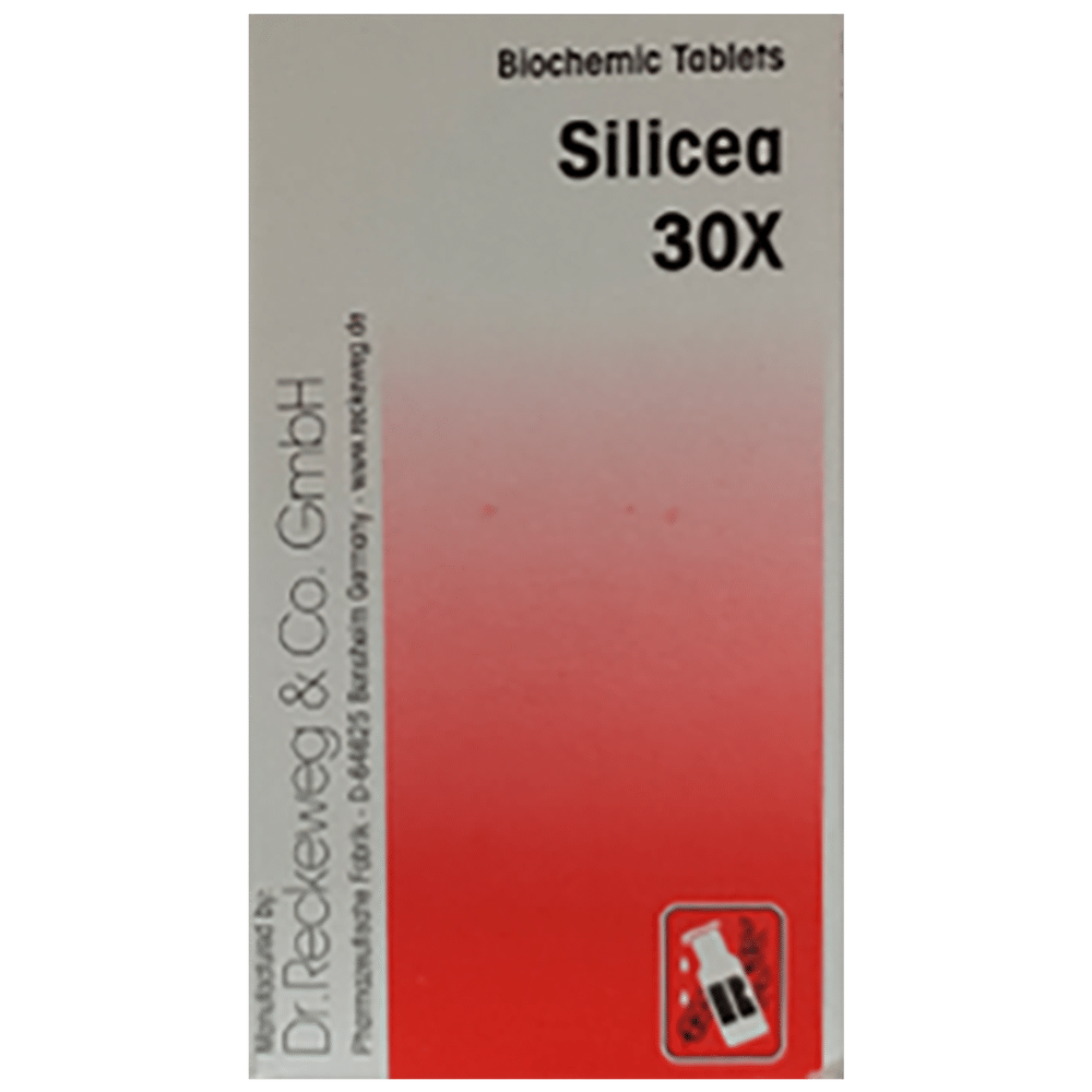 Dr Reckeweg &Co.gmbH Silicea (20gm Each) Biochemic Tablet 30X