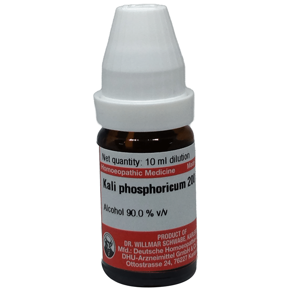 Dr Willmar Schwabe Germany Kali Phosphoricum Dilution 200