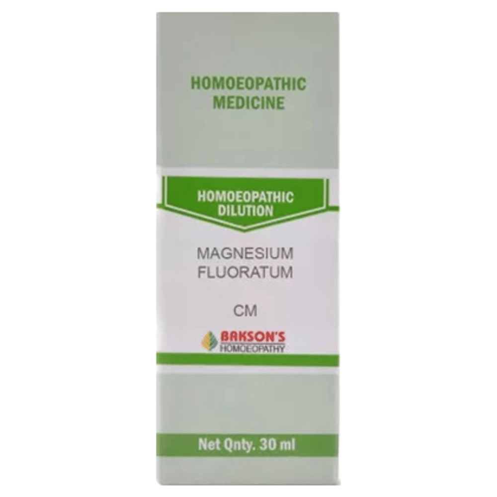 Bakson's Homeopathy Magnesium Fluoratum Dilution CM