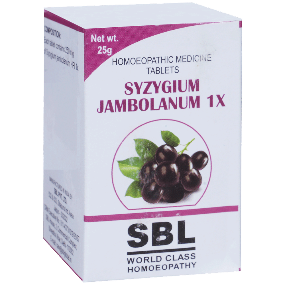 SBL Syzygium Jambolanum Trituration Tablet 1X