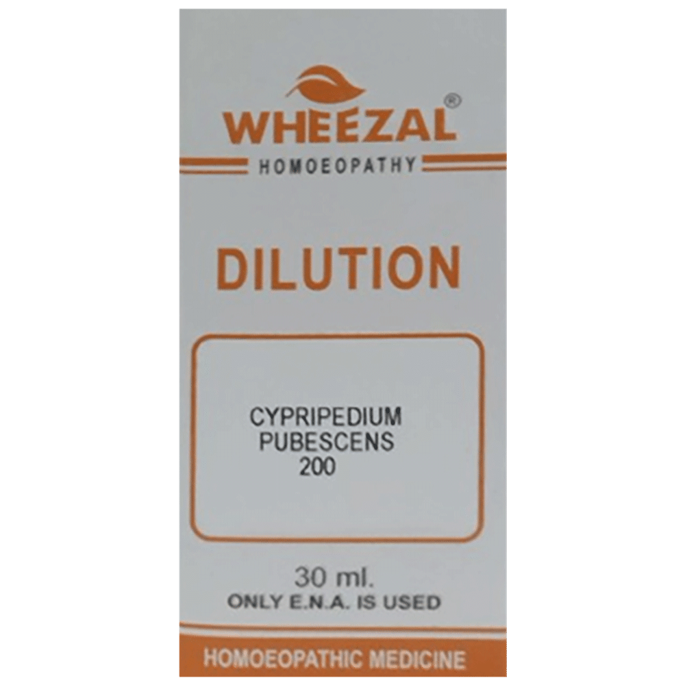 Wheezal Cyprideium Pubescens Dilution 200