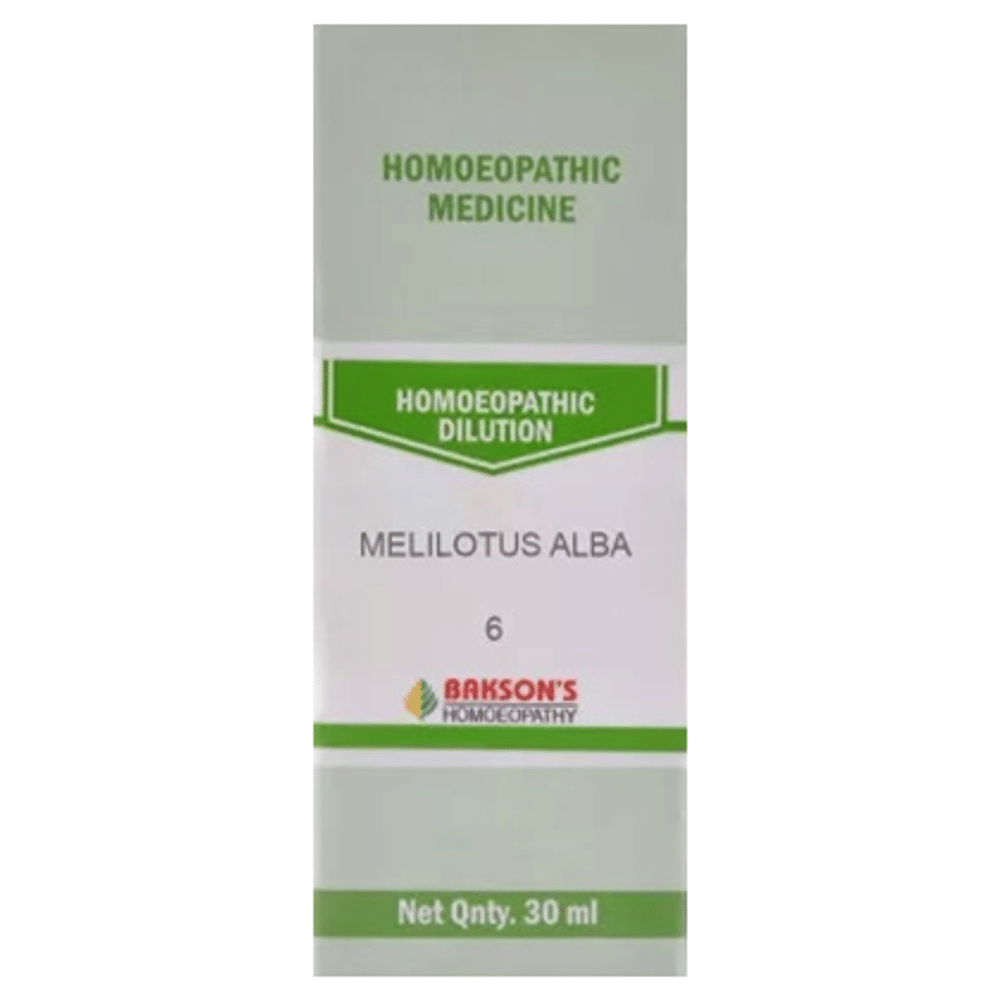 Bakson's Homeopathy Melilotus Alba Dilution 6 CH