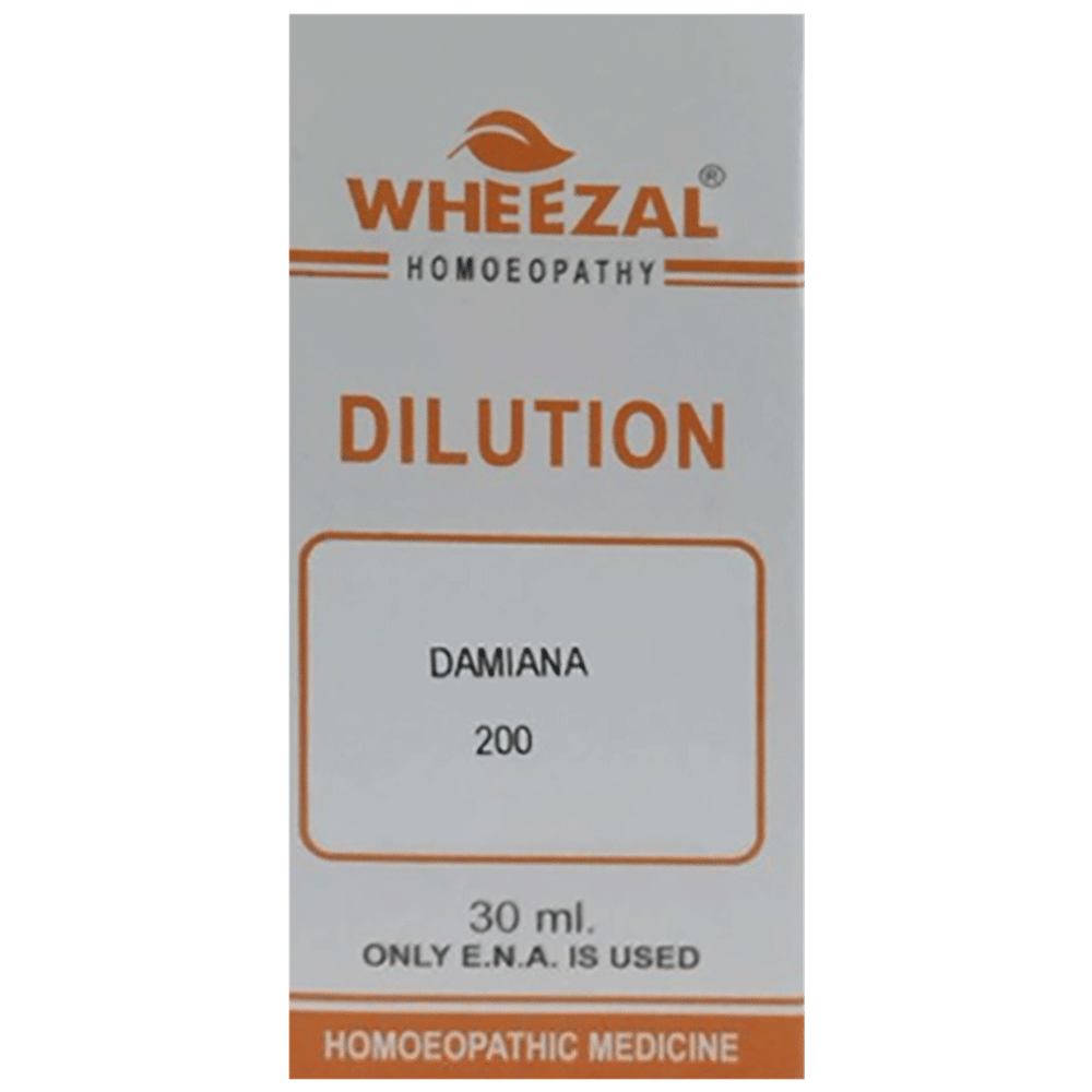 Wheezal Damiana Dilution 200