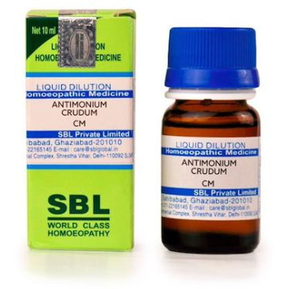 SBL Antimonium Crudum Dilution CM CH