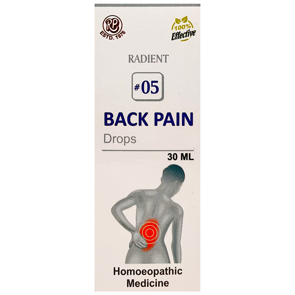 Radient #5 Back Pain Drops