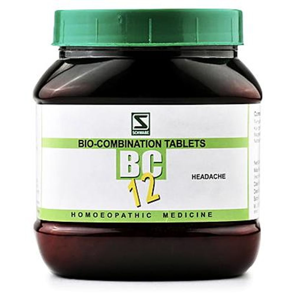 Dr Willmar Schwabe India Bio-Combination 12 (BC 12) Tablet