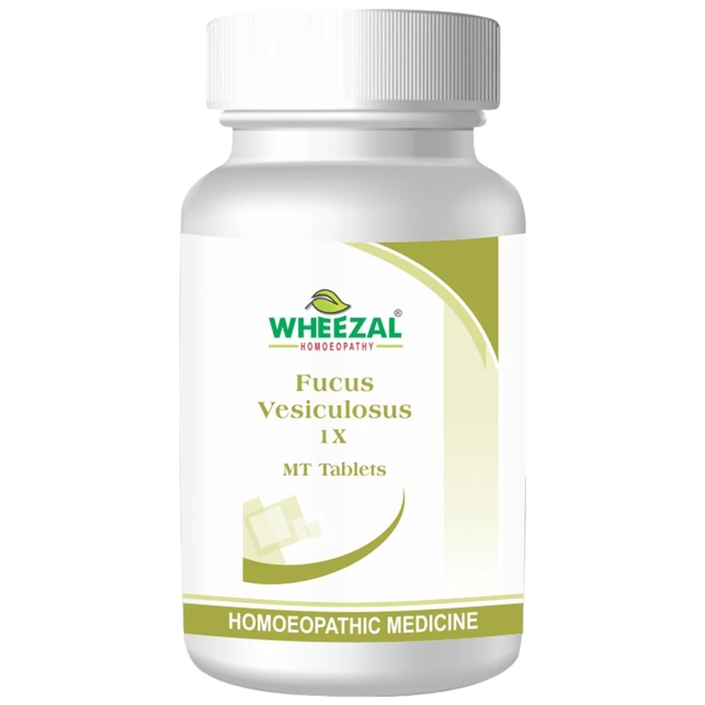 Wheezal Homeopathy Fucus Vesiculosus 1X MT Tablet