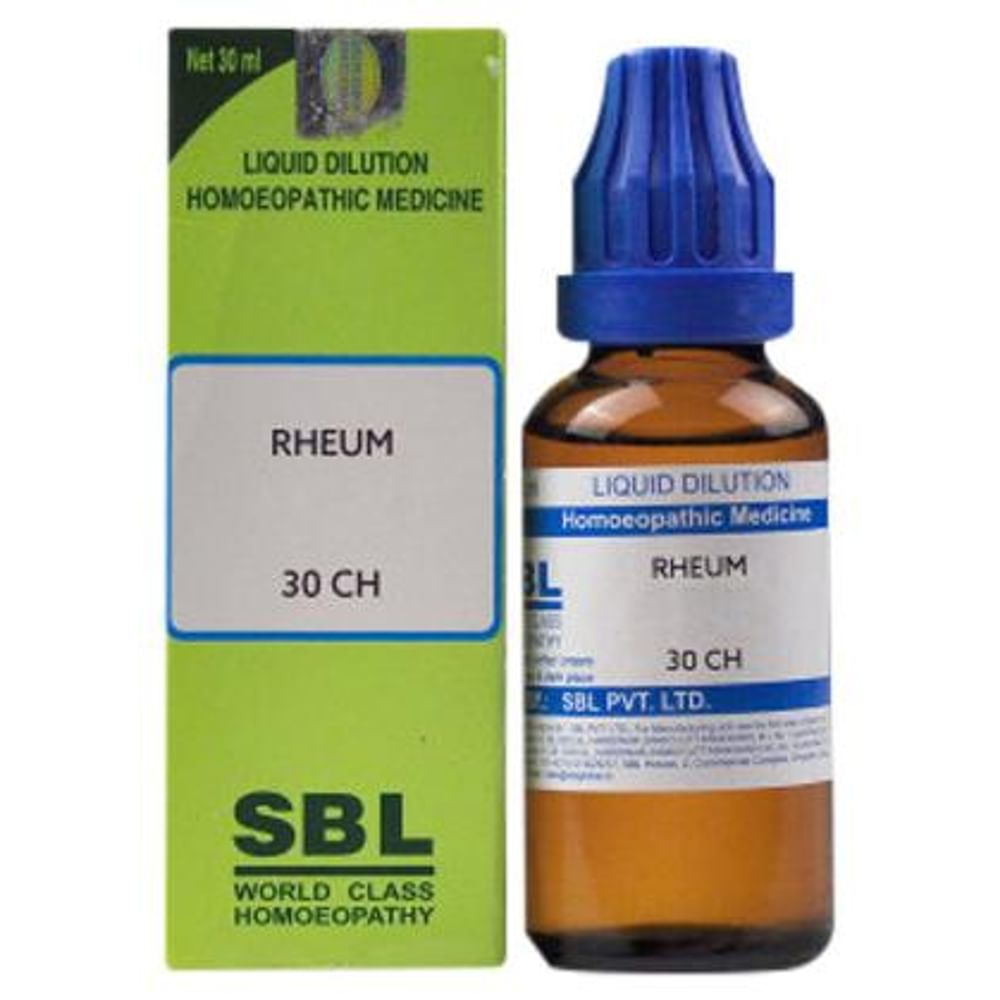 SBL Rheum Dilution 30 CH