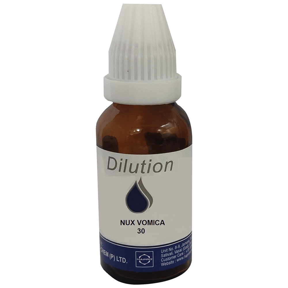 Hapro Nux Vomica Dilution 30