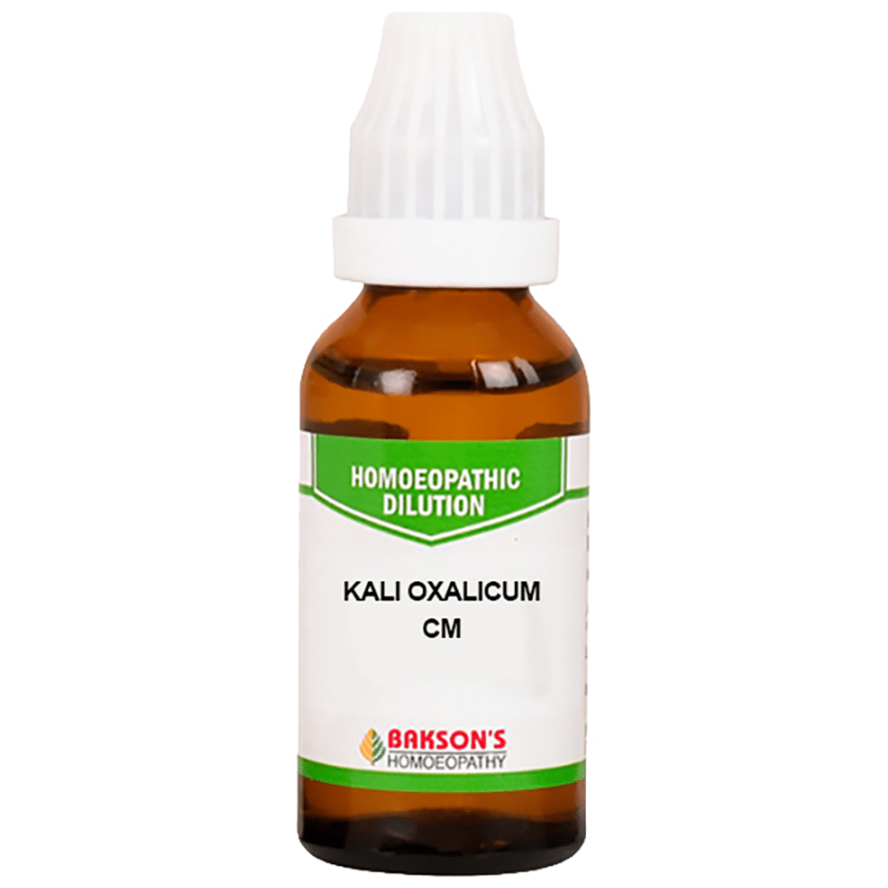 Bakson's Homeopathy Kali Oxalicum Dilution CM