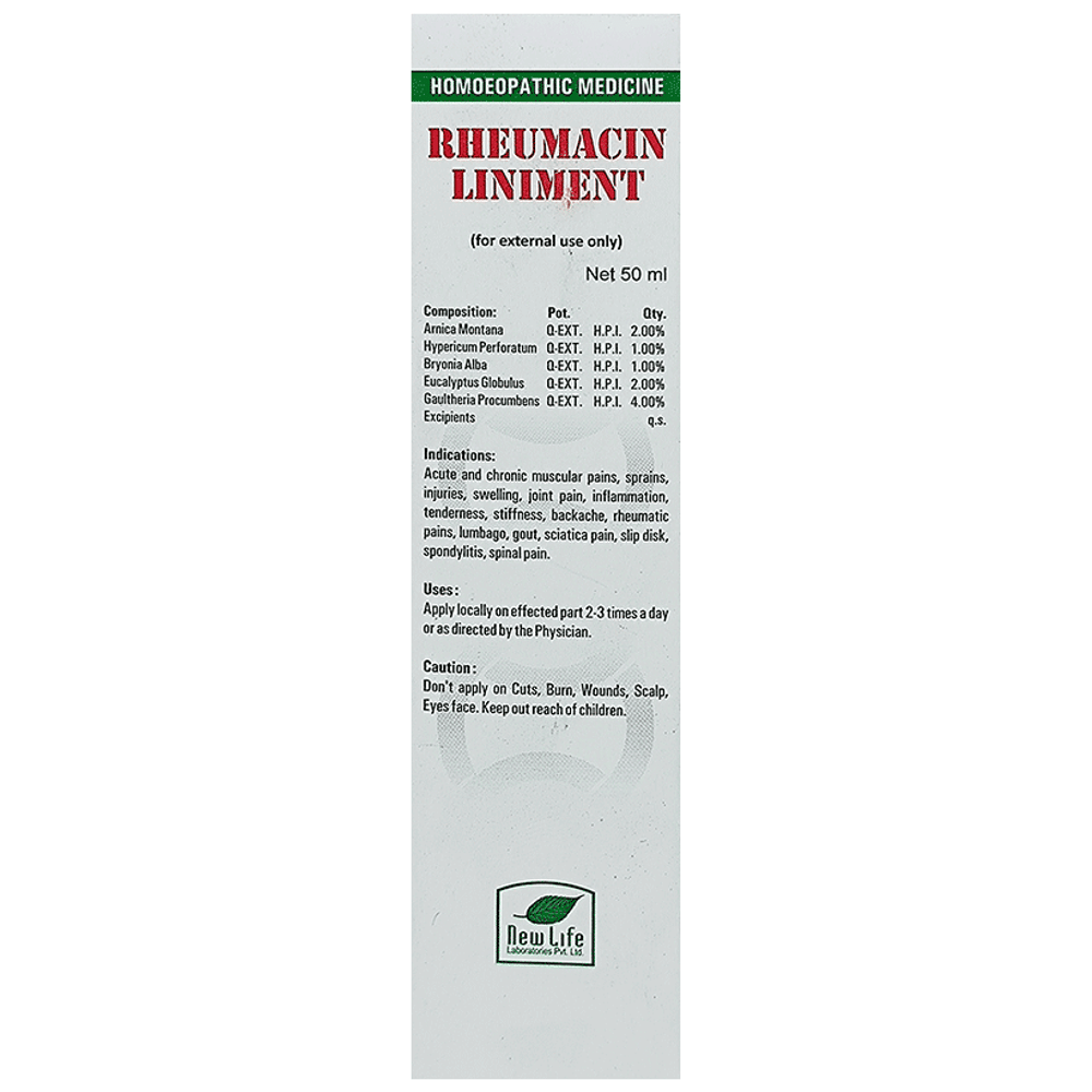 New Life Rheumacin Liniment