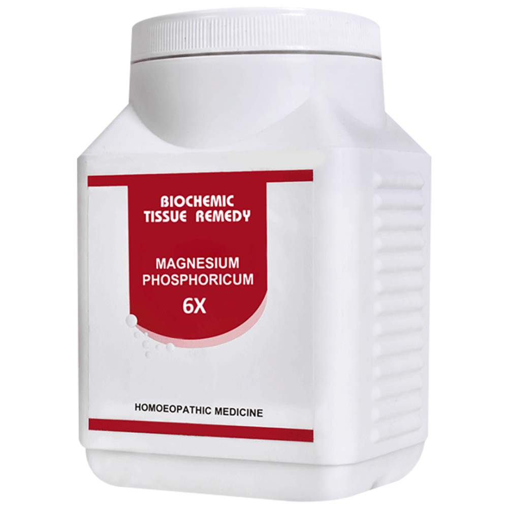 Bakson's Homeopathy Magnesium Phosphoricum Biochemic Tablet 6X