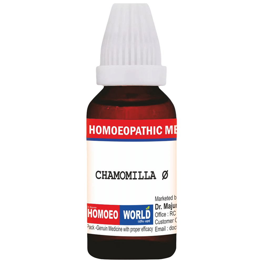 Dr. Majumder Homeo World Chamomilla Mother Tincture (30ml Each) Q