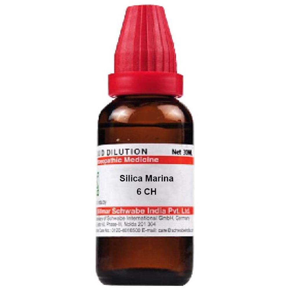 Dr Willmar Schwabe India Silica Marina Dilution 6 CH