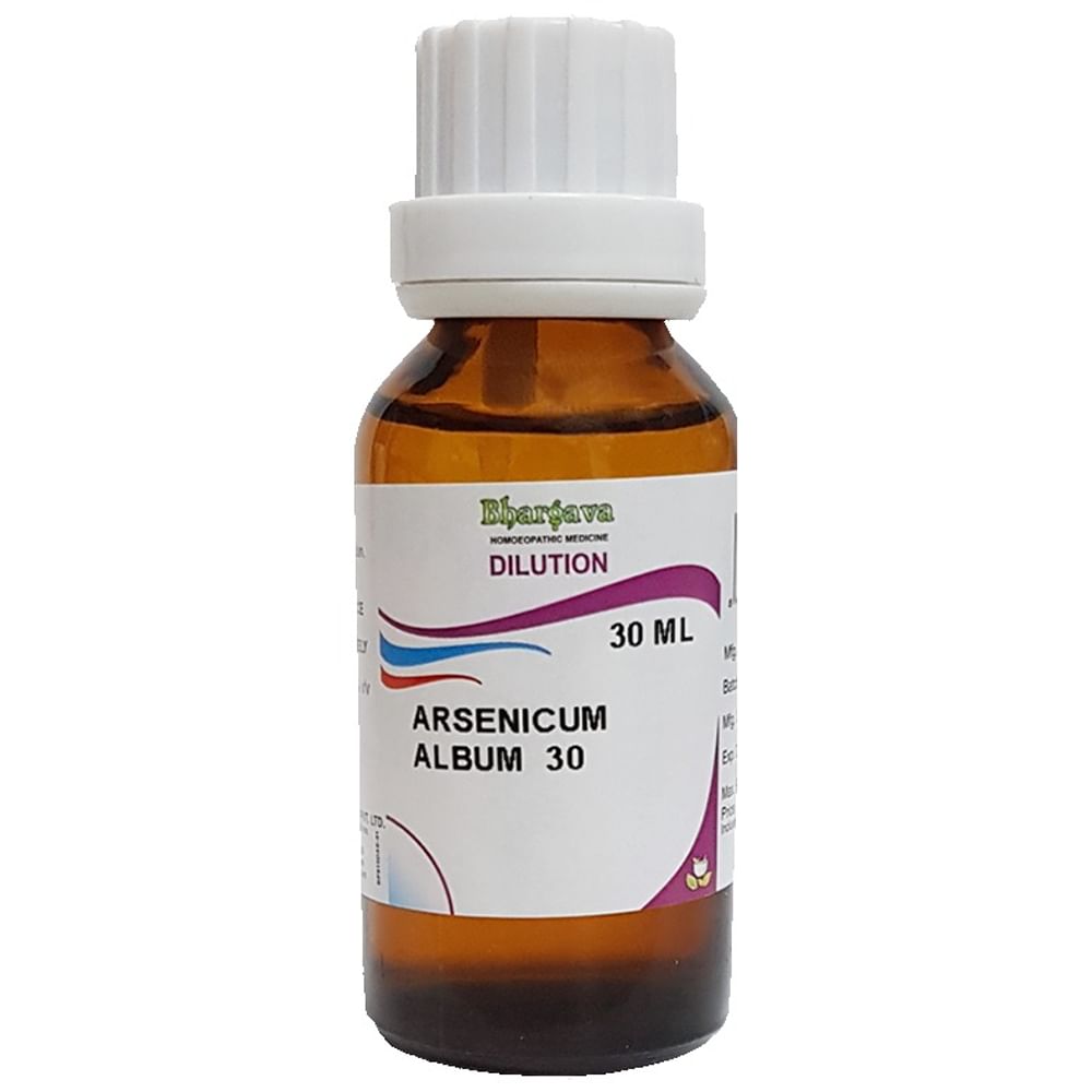 Bhargava Arsenicum Album 30 Dilution (30ml Each)