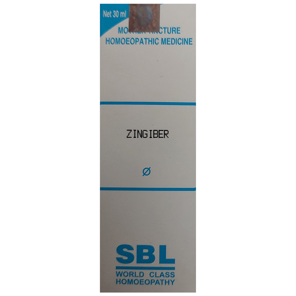 SBL Zingiber Mother Tincture Q