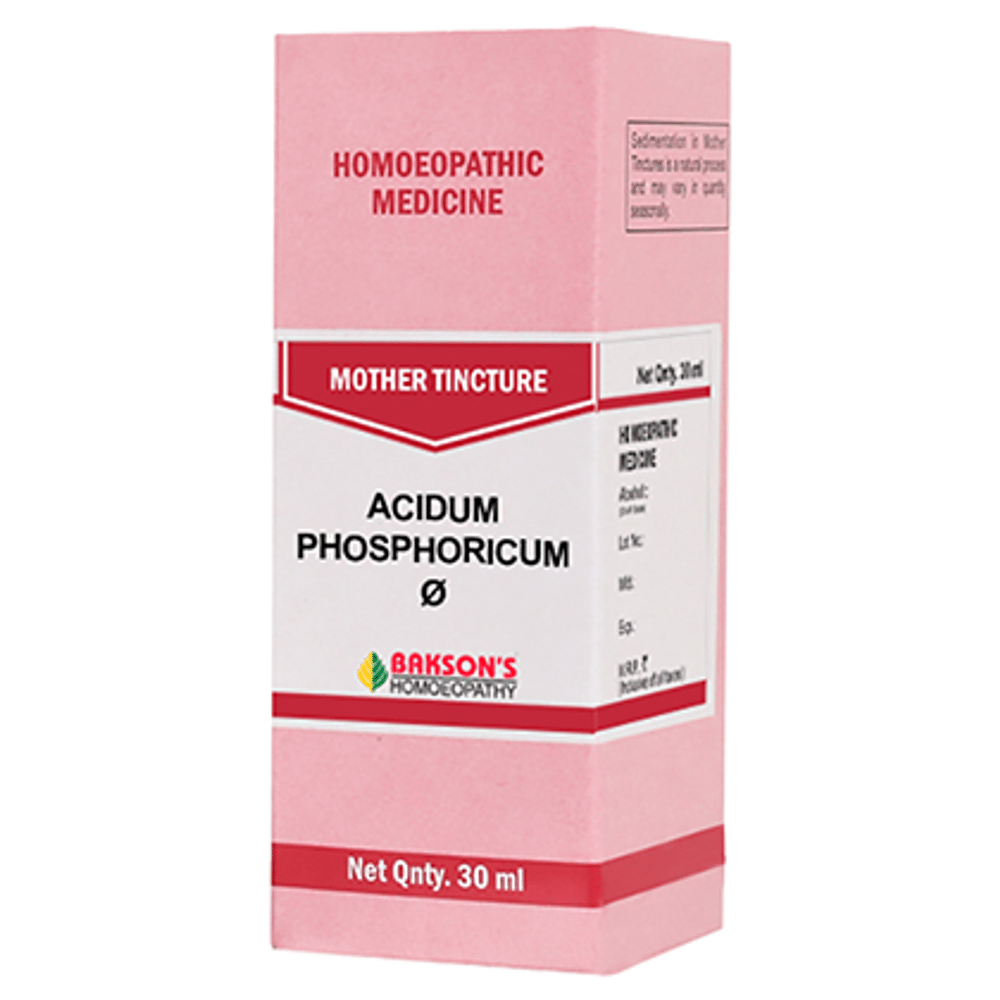 Bakson's Homeopathy Acidum Phosphoricum Mother Tincture Q