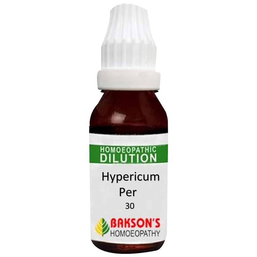 Bakson's Homeopathy Hypericum Per Dilution 30 CH