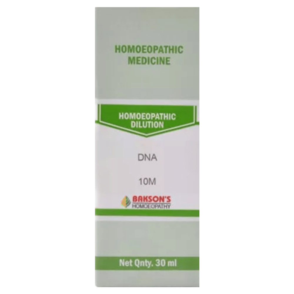 Bakson's Homeopathy DNA Dilution 10M