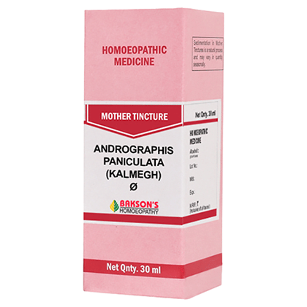 Bakson's Homeopathy Andrographis Paniculata (Kalmegh) Mother Tincture Q