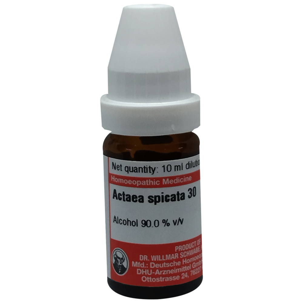 Dr Willmar Schwabe Germany Actaea Spicata Dilution 30