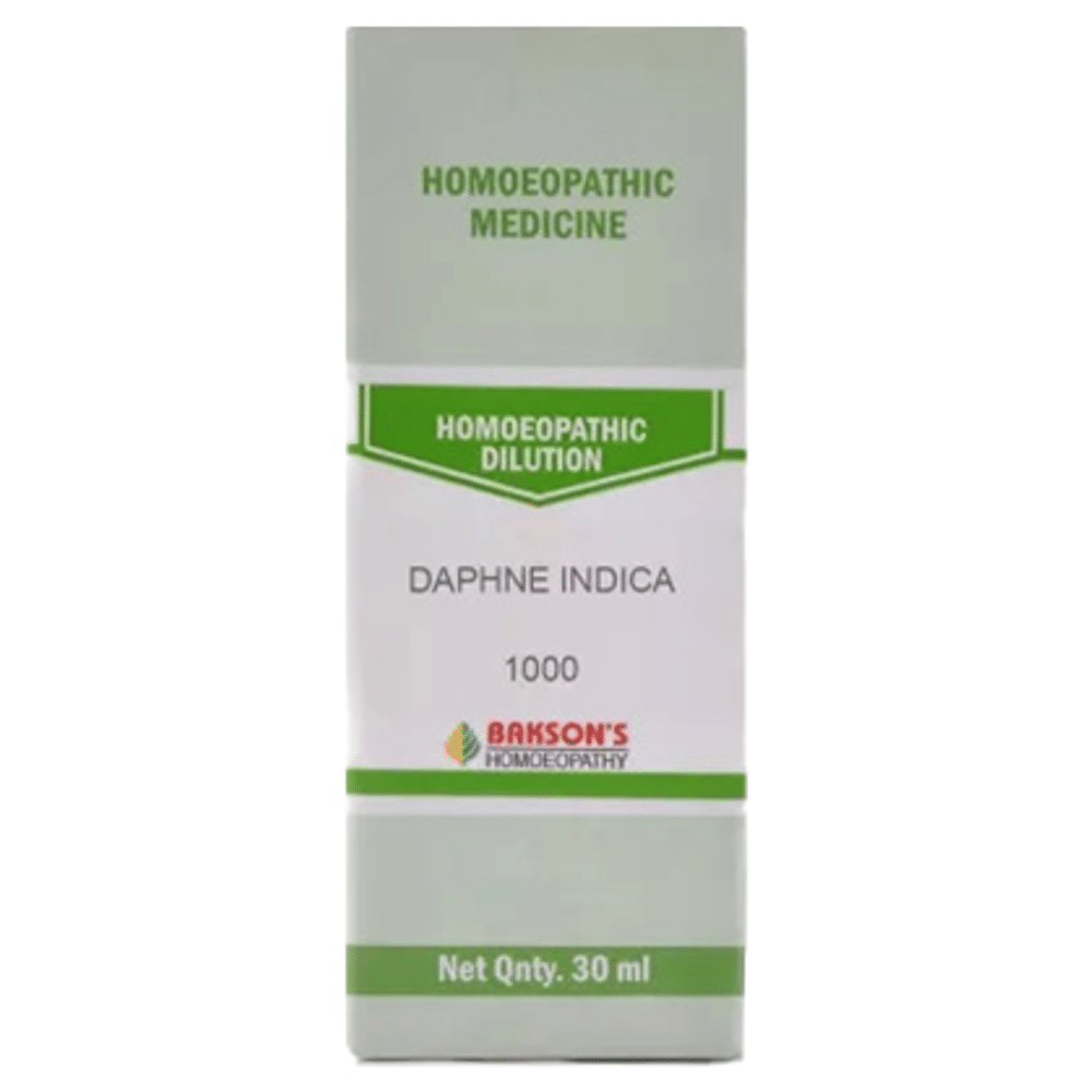 Bakson's Homeopathy Daphne Indica Dilution 1000 CH