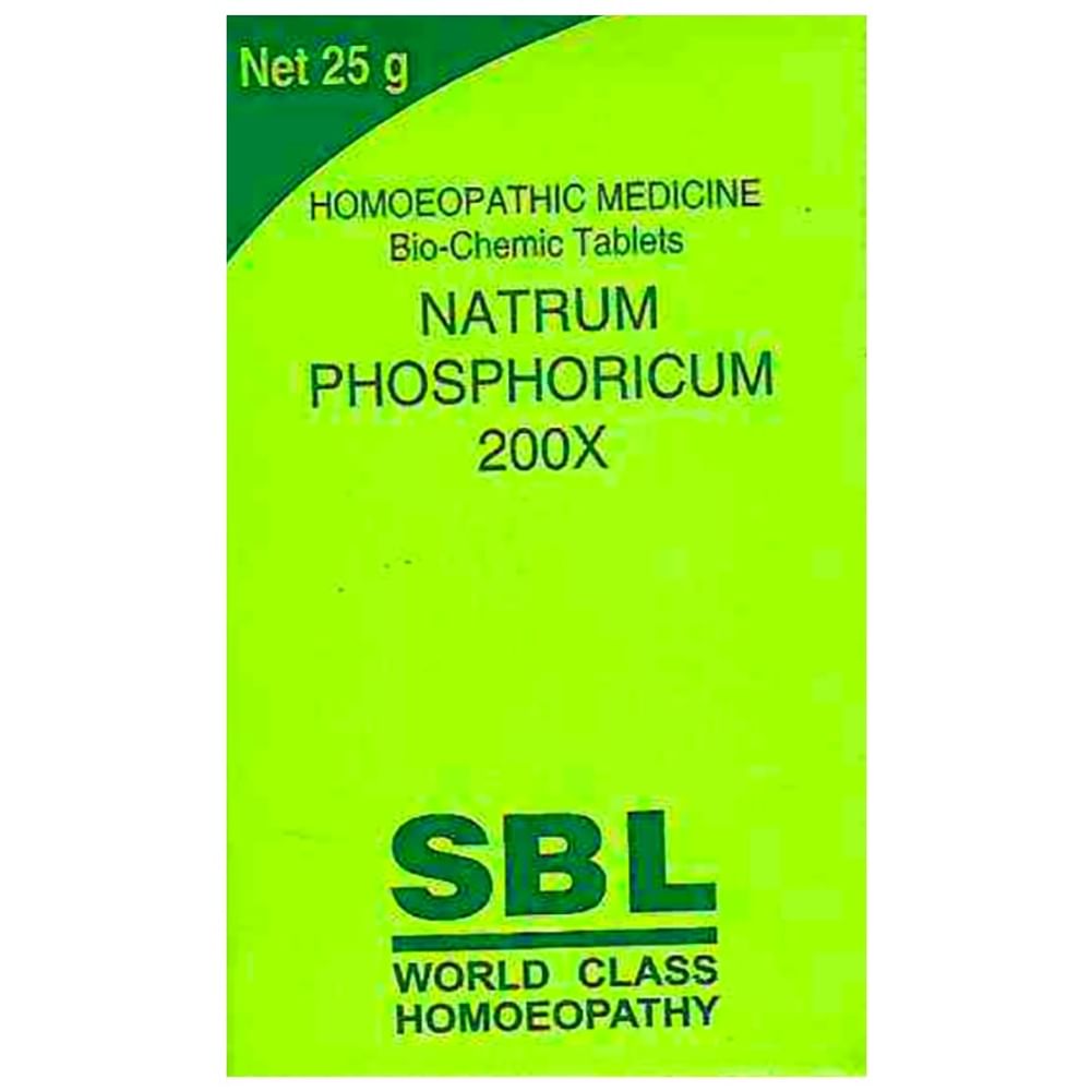 SBL Natrum Phosphoricum Biochemic Tablet 200X