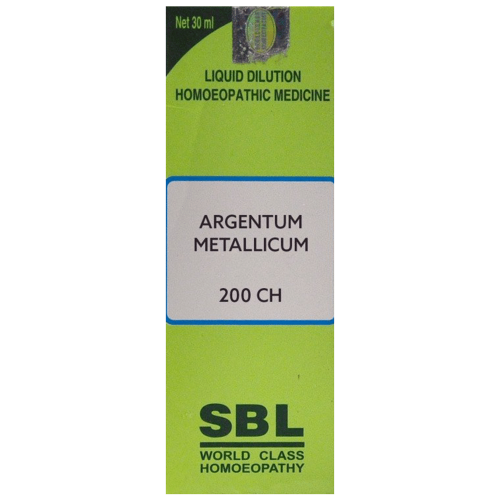 SBL Argentum Metallicum Dilution 200 CH