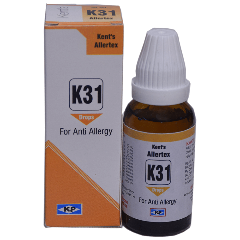 Kent's K31 Anti Allergy Oral Drops